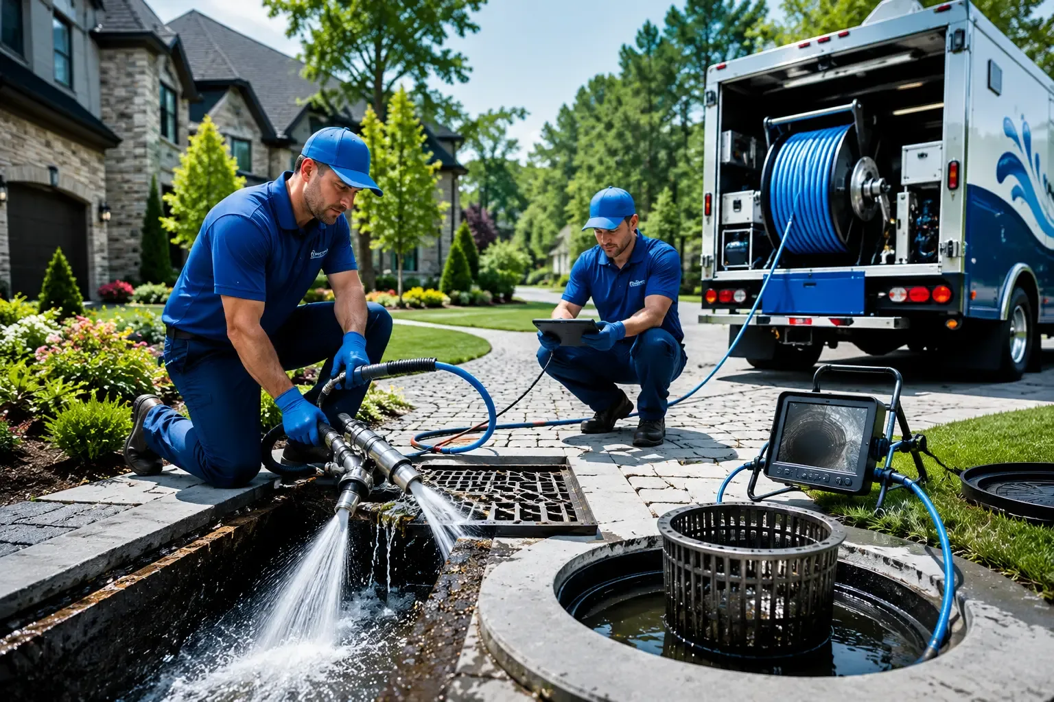 Local outdoor drain cleaning professionals in East Alton, IL