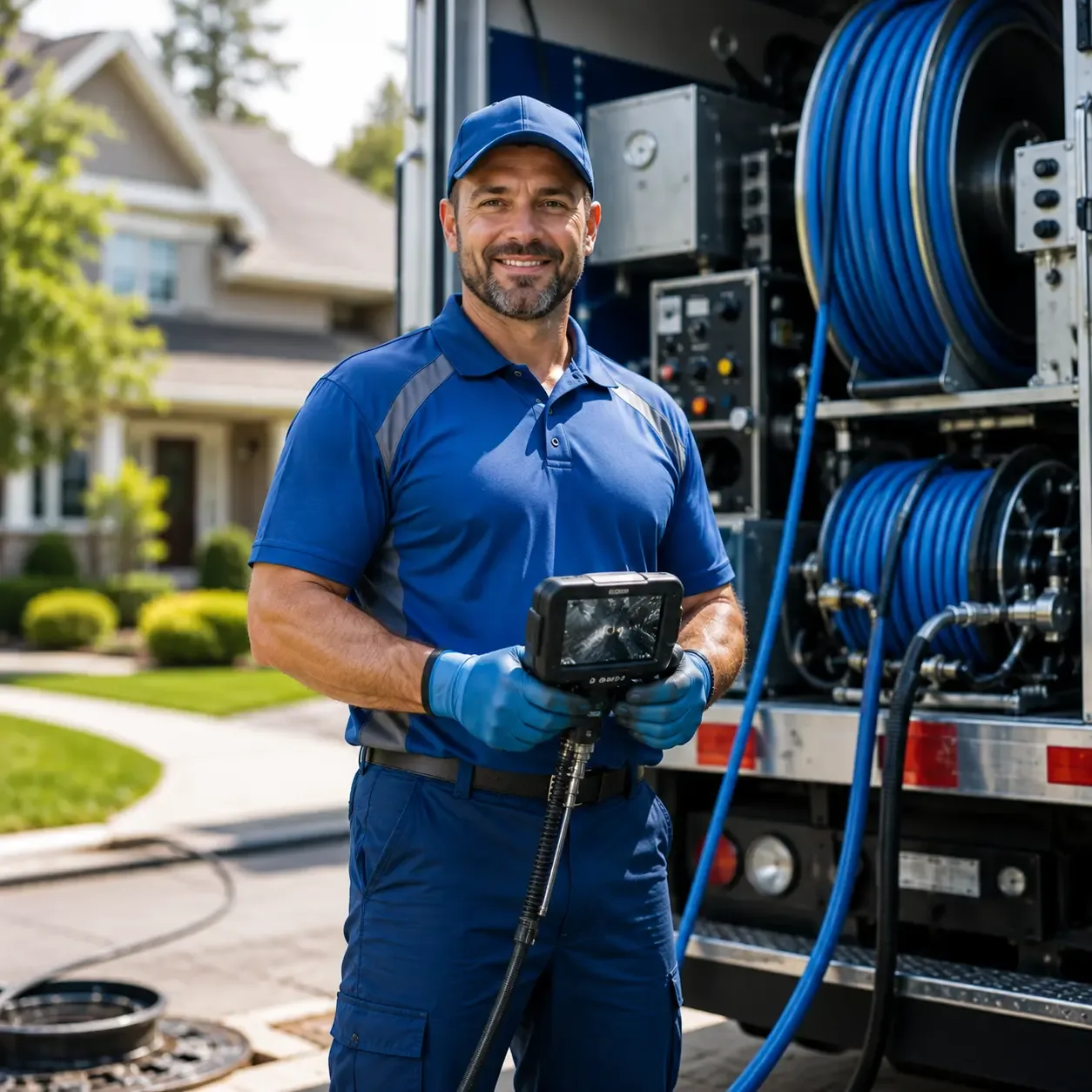 Local outdoor drain cleaning specialists in East Alton, IL